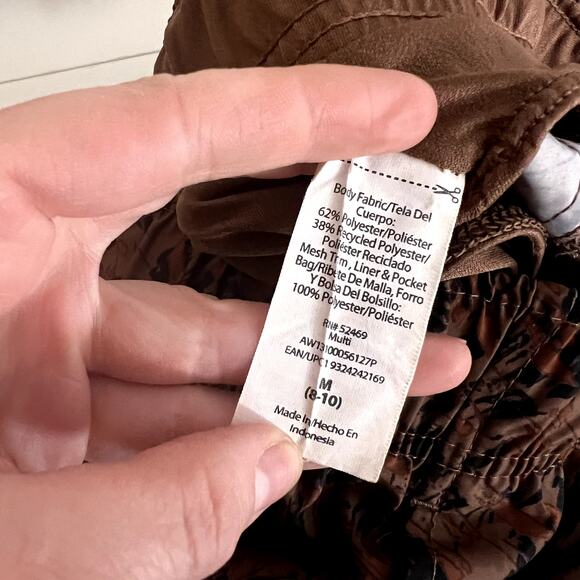 Athletic Works Brown Patterned Shorts - Picture 5 of 5